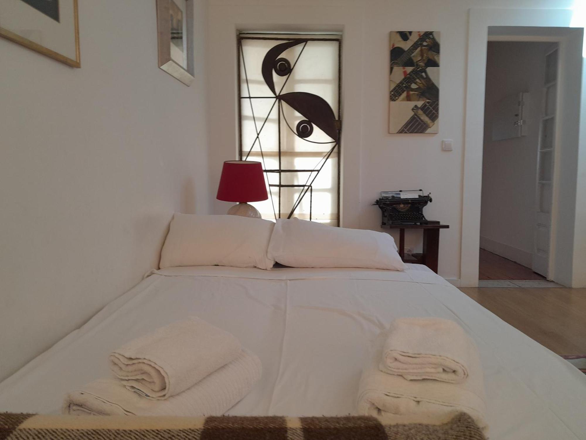 Apartamento sobre o Rio Lisboa Exterior foto